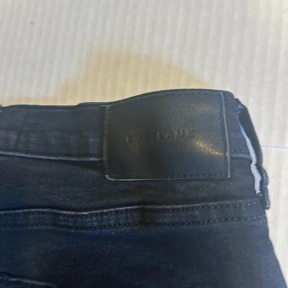 Everlane black wash skinny jeans with pockets in front and back & zipper 28 reg - Picture 9 of 9